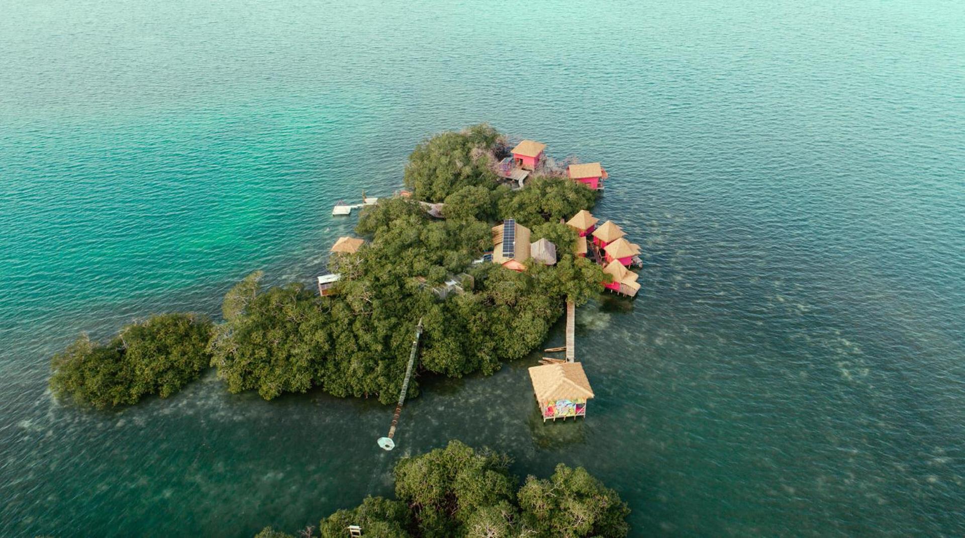 Urraca Monkey Island Eco Resort (Adults Only) Punta Laurel Exteriér fotografie
