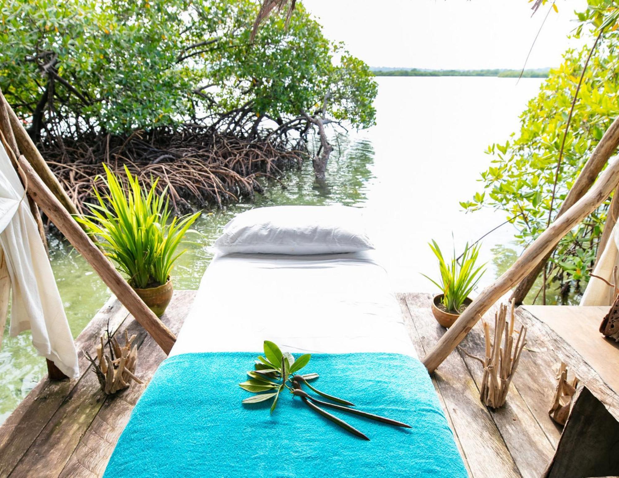Urraca Monkey Island Eco Resort (Adults Only) Punta Laurel Exteriér fotografie